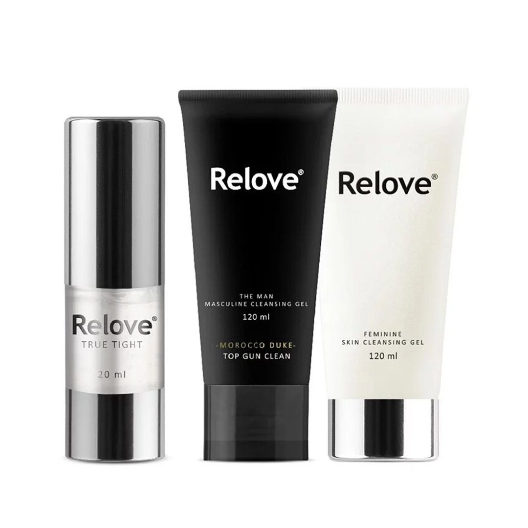 Relove 恩爱清洁紧致组 (紧依偎+男女私密清洁凝露) - 私密护理 - 其他材质 白色