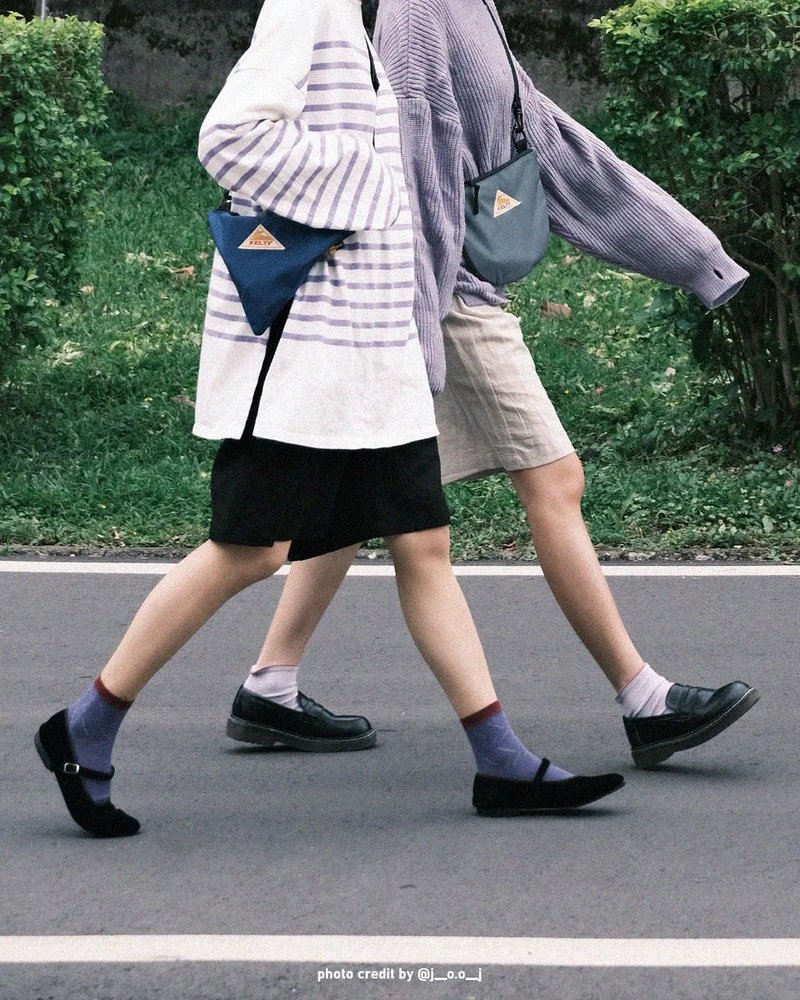 TRIANGLE三角小包 S  (共11色) - 侧背包/斜挎包 - 尼龙 绿色