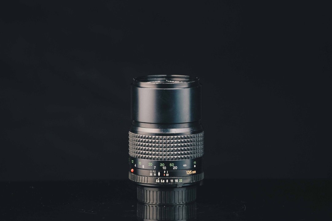 Minolta MC TELE ROKKOR 135mm f3.5 #377 - 相机 - 其他金属 黑色