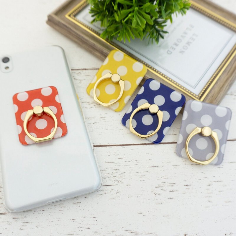 智能手机指环【黄喜欢圆点】圆点红FM03U - 手机配件 - 塑料 红色