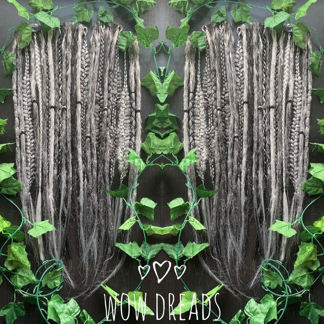 Set Scandinavian Brule Classik Skandi Dreads Ombre Synthetic - 发饰 - 其他人造纤维 透明