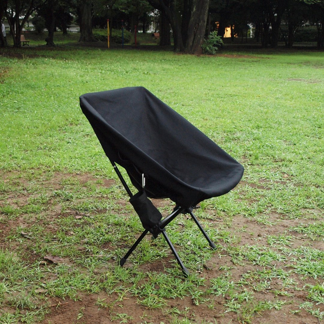 Camping chair cover (black) - 露营用品 - 棉．麻 黑色