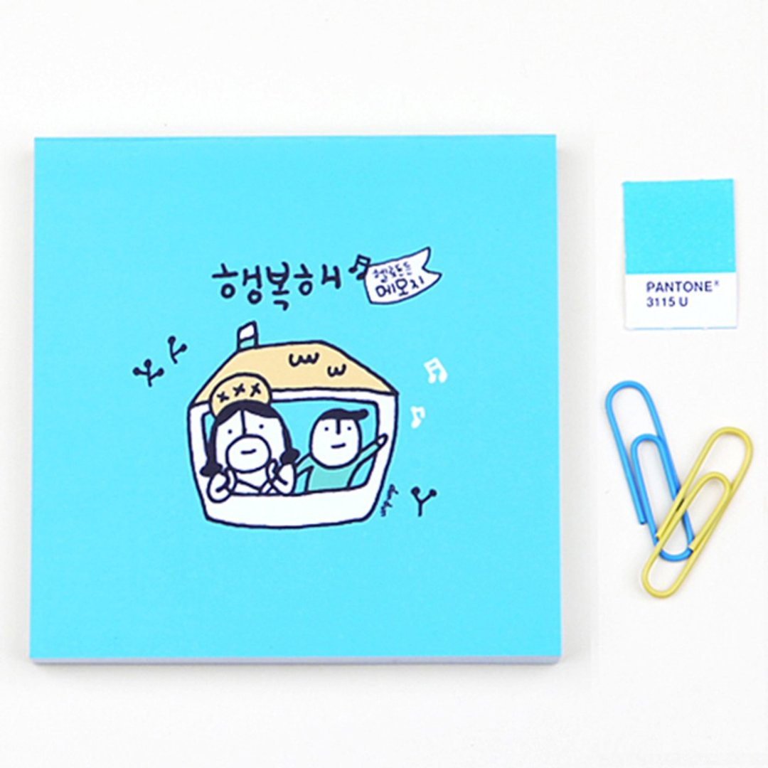 Hello Dun Dun 啰登登系列 便条纸 02.Happiness - 便条纸/标签贴 - 纸 