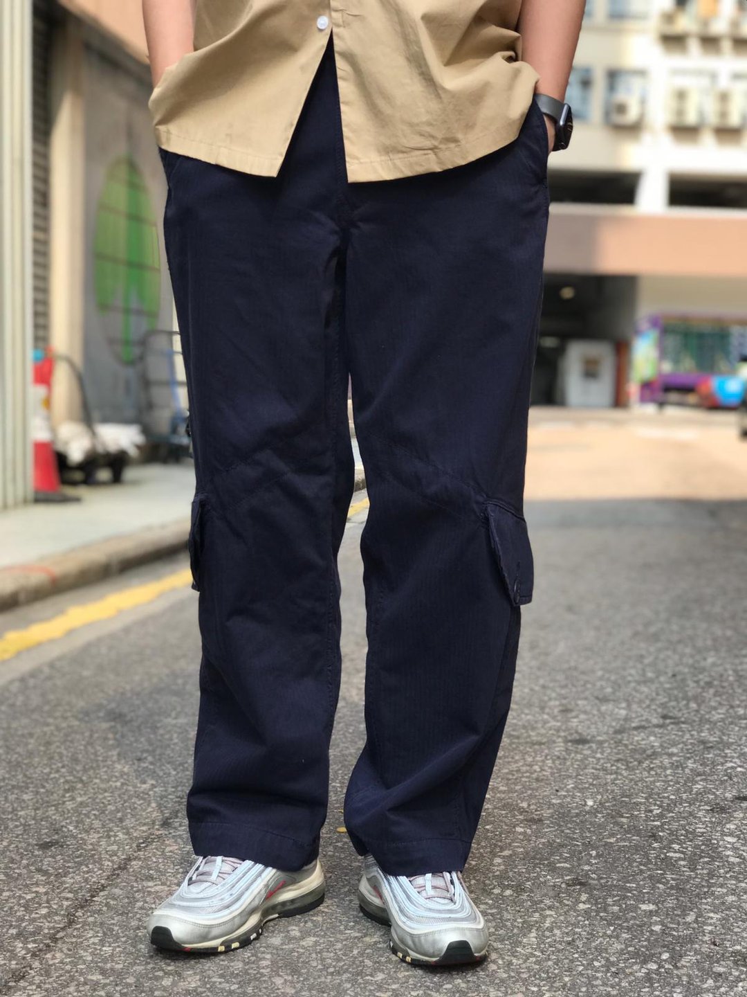 Midwest Supply Cargo Pants 工装裤 - 男士长裤 - 棉 蓝色