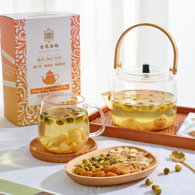 皇牌花旗参清心花茶 (12包/盒) - 花旗参麦冬胎菊 清虚火 宁心安 - 茶 - 其他材质 