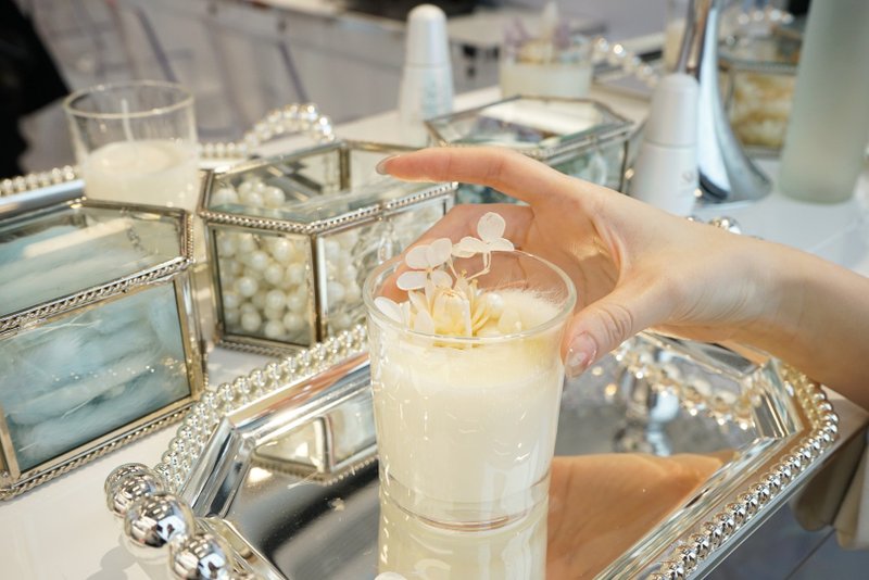 干花香薰蜡烛工作坊 - 蜡烛/香氛 - 蜡 