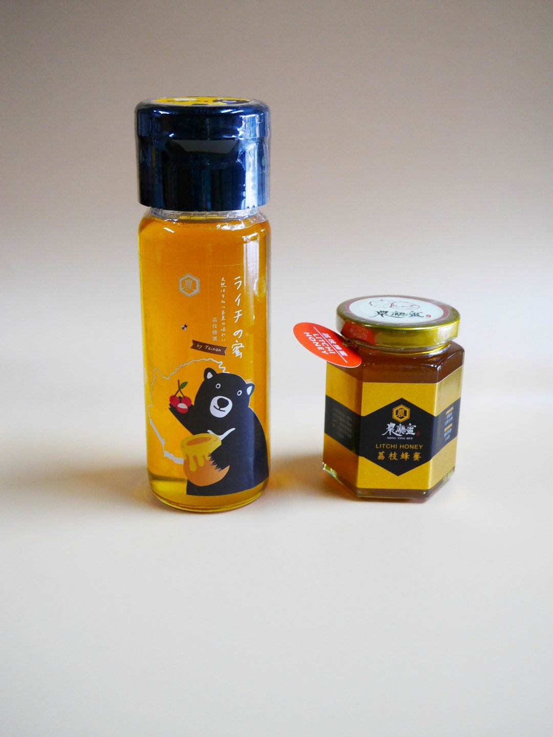 100%红柴(厚皮香)荔枝蜂蜜/熊好蜜系列_台湾纯蜂蜜 - 蜂蜜/黑糖 - 新鲜食材 橘色