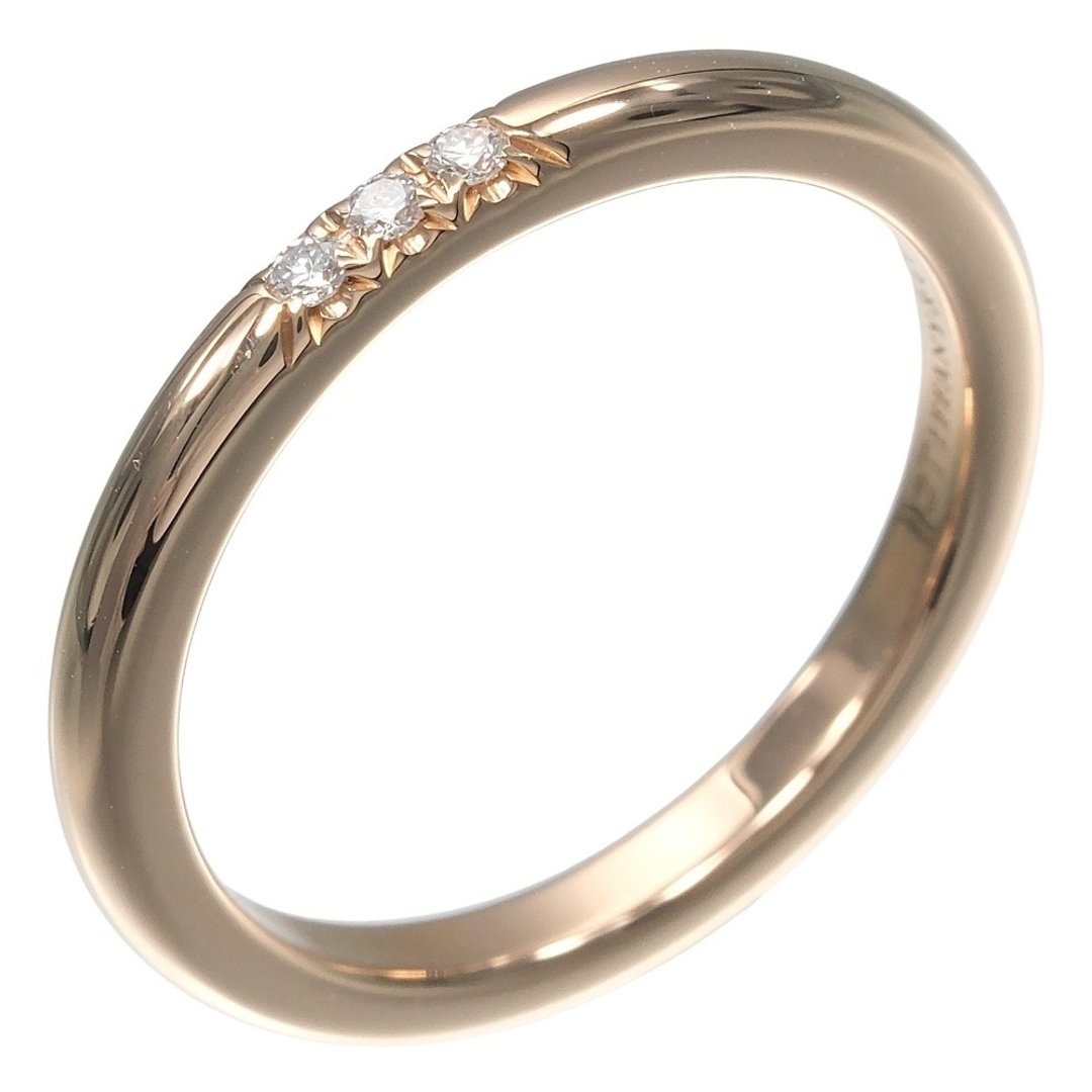 【日本直送】蒂芙尼 TIFFANY&Co. Forever Wedding Classic Band 戒指 6.5号 K18PG 钻石 约2.3g 【二手品】 - 戒指 - 贵金属 金色