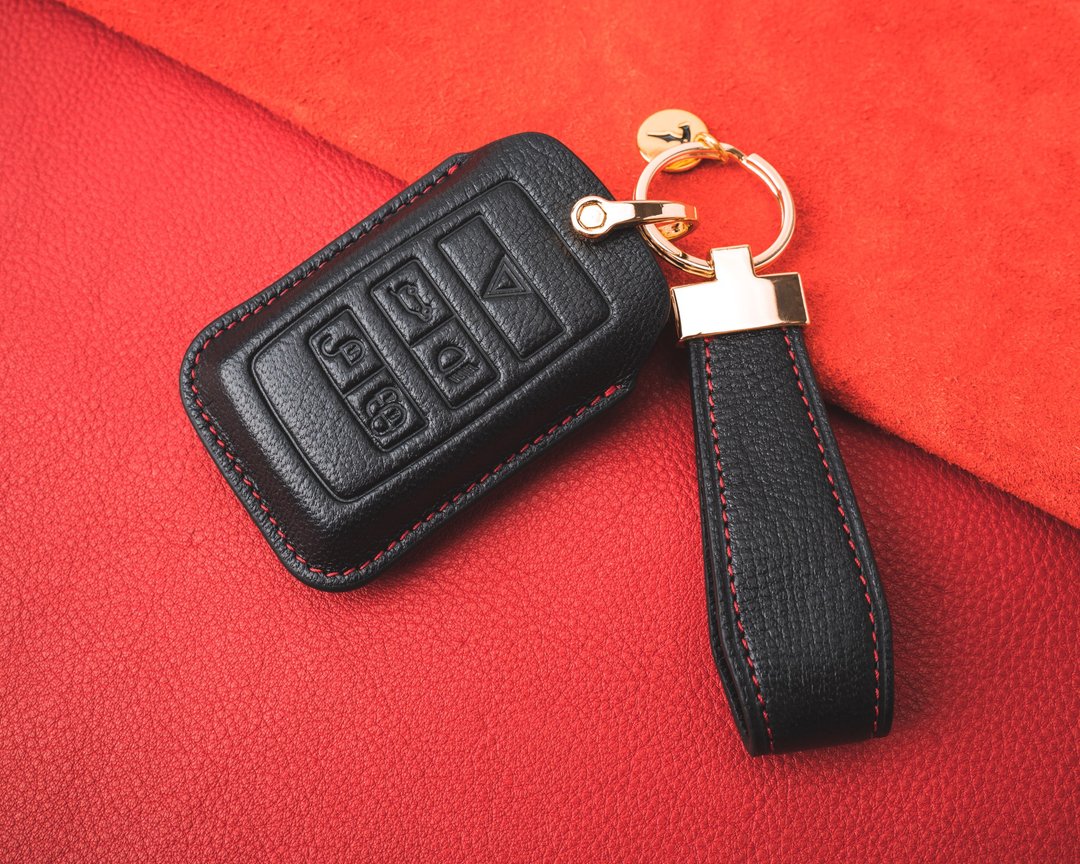 【春节版】路虎 Range Rover Land Rover Evoque Velar 汽车钥匙 - 钥匙链/钥匙包 - 真皮 