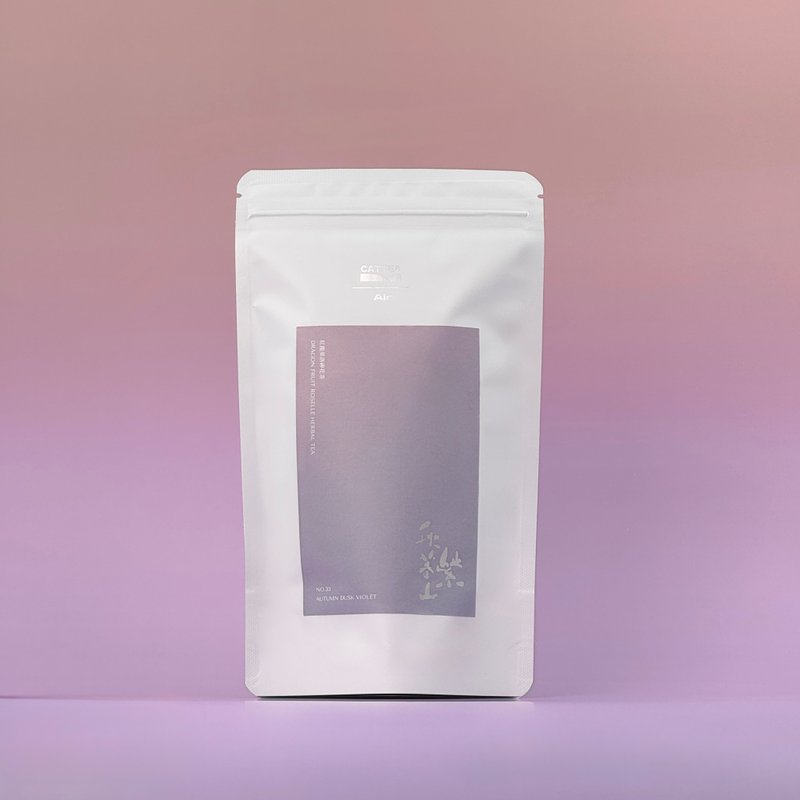 秋暮山紫 Autumn Dusk Violet No.33 (Air) / 红龙果洛神花茶 - 茶 - 新鲜食材 
