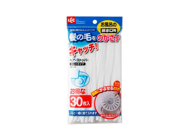 【日本LEC】排水口毛发过滤网30入 - 卫浴用品 - 其他材质 