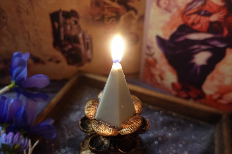 【魔法许愿蜡烛 l 事业顺利】工作事业稳定成长、增加升迁的机会 - 其他 - 其他材质 