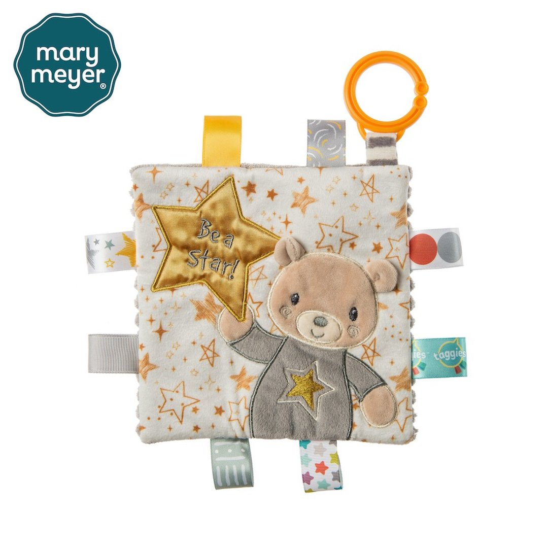 快速出货【MaryMeyer】标签动物安抚沙沙纸-星星熊 - 玩具/玩偶 - 其他材质 黄色