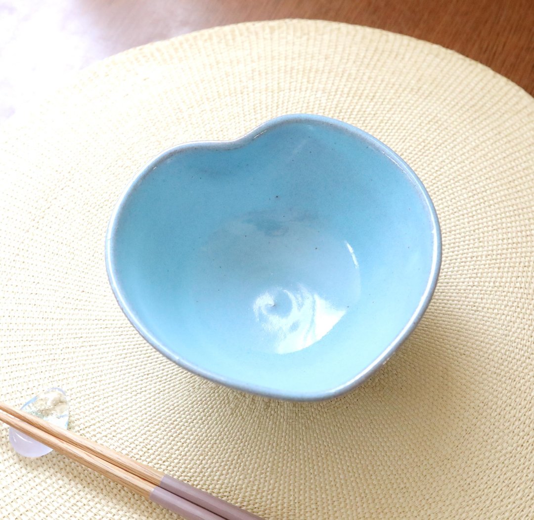 特价优惠 / 浓郁水蓝釉落叶钵 - 碗 - 陶 蓝色
