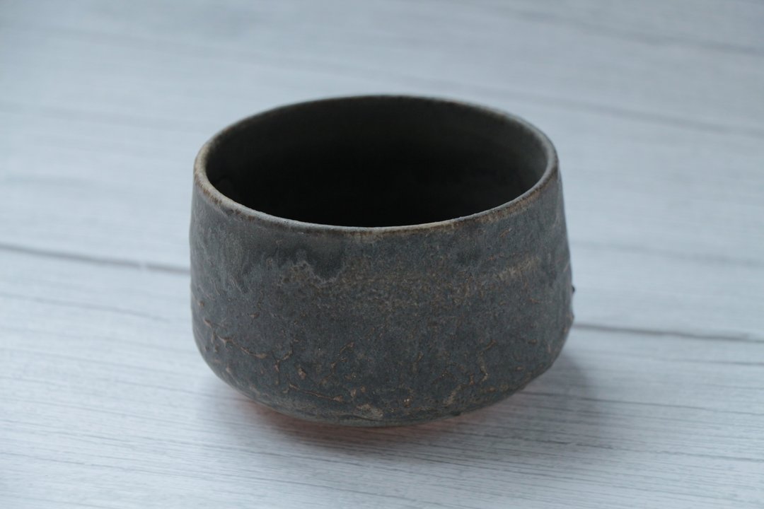 小茶碗  抹泥 - 茶具/茶杯 - 陶 