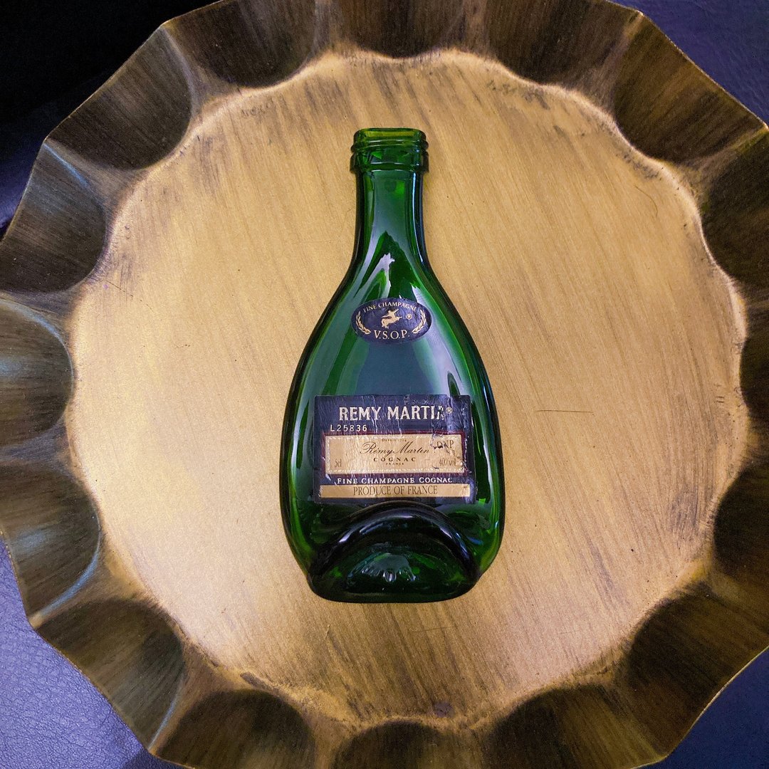 人头马Remy Martin VSOP旧版收藏款 酒瓶冰箱贴 磁铁 - 冰箱贴/磁贴 - 玻璃 