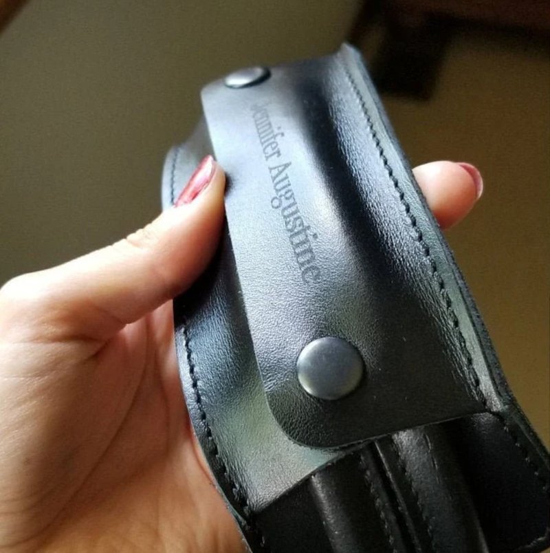 Personalized leather shoulder strap pad, shoulder strap tote bag, - 行李箱/行李箱保护套 - 真皮 多色