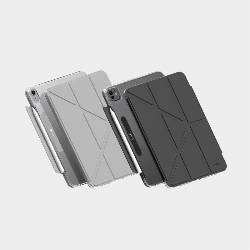 【UNIU】Slim Folio 超薄支架保护壳 iPad Air M2/M3 iPad Pro M4 - 平板/电脑保护壳 - 塑料 