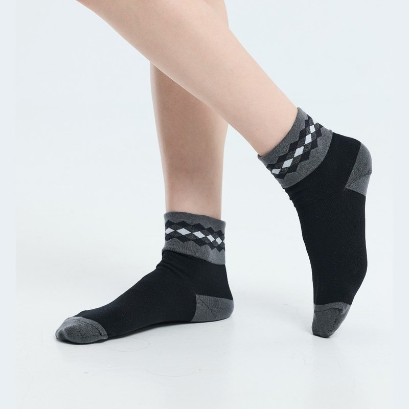 贝柔日系莱卡宽口袜-小菱格(男女适用) - 袜子 - 棉．麻 透明