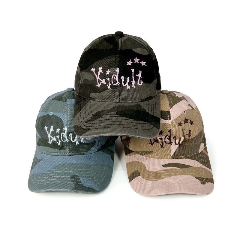 DADDY | Kidult Cap 迷彩棒球帽，可爱又吸睛 - 帽子 - 其他材质 