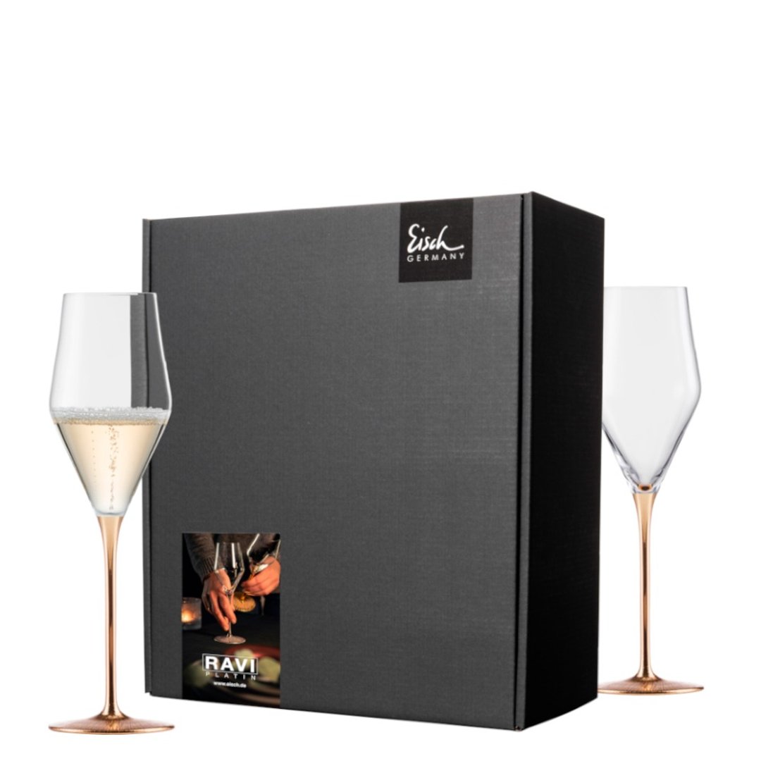 【Eisch】德国Ravi Gold 香槟杯 24K金 - 酒杯/酒器 - 玻璃 