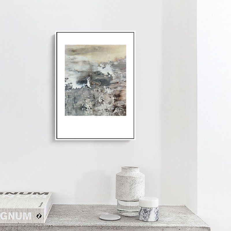 轻・侘寂风 | B | 艺术微喷 | 挂画 - 海报/装饰画/版画 - 木头 