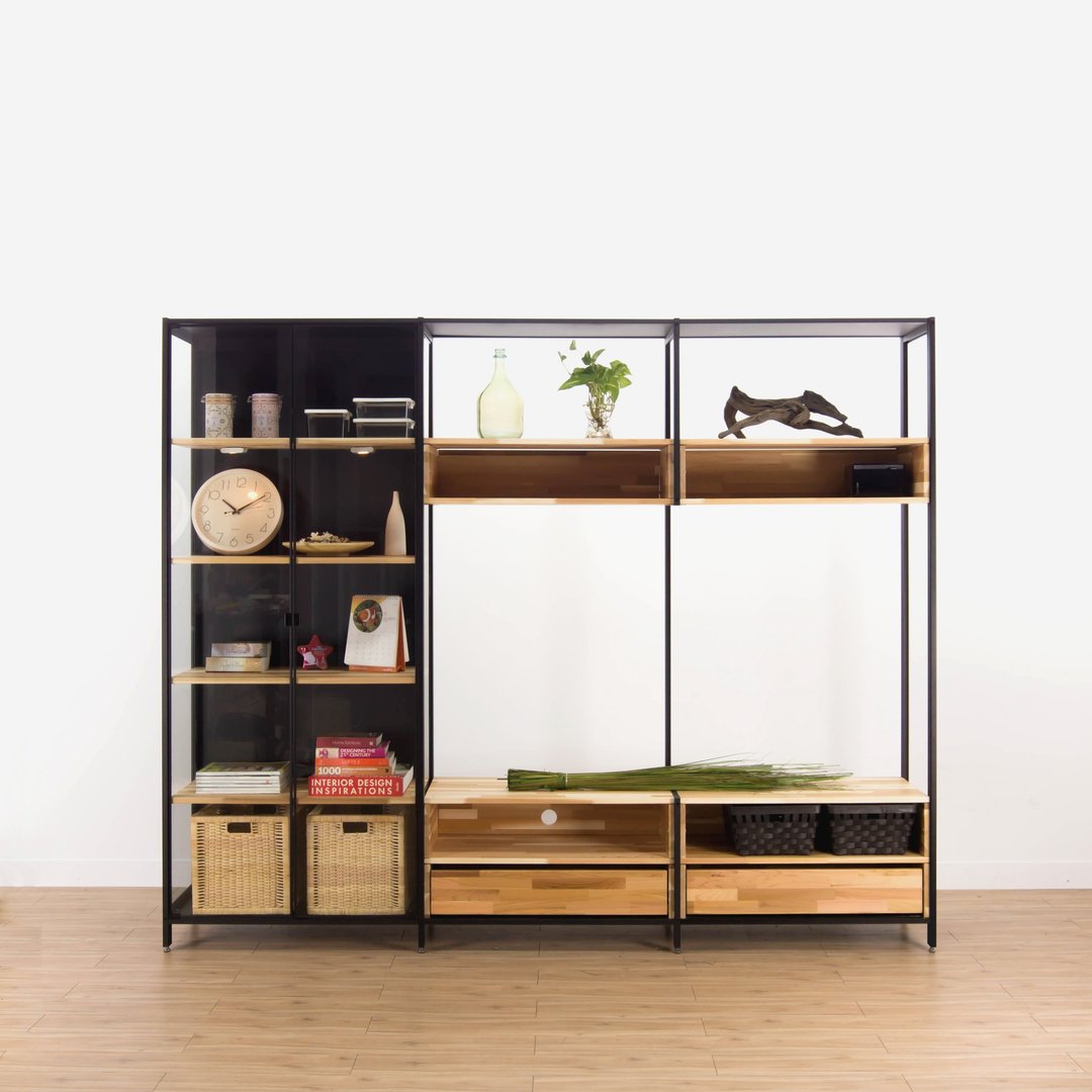 Creesor - Shido 40 工业风电视柜 - 其他家具 - 其他金属 黑色