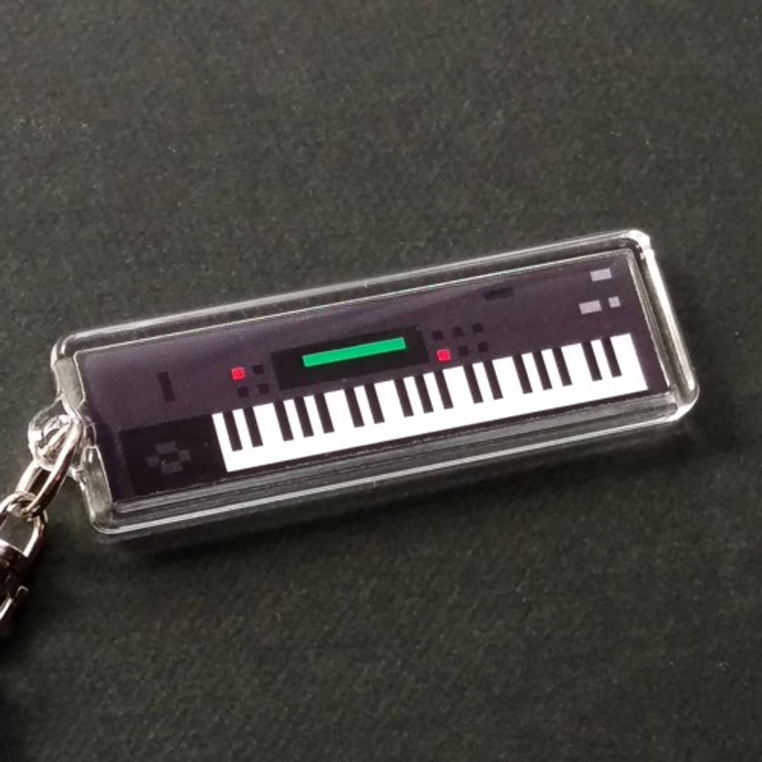 [Keychain] Synth Keychain / 05: PCM SYNTHESIZER - 吊饰 - 塑料 