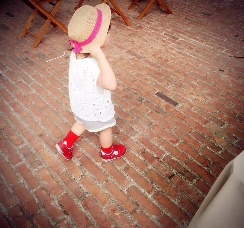 小梅May 儿童草帽 chokdee-muakdeedee - 帽子 - 棉．麻 卡其色