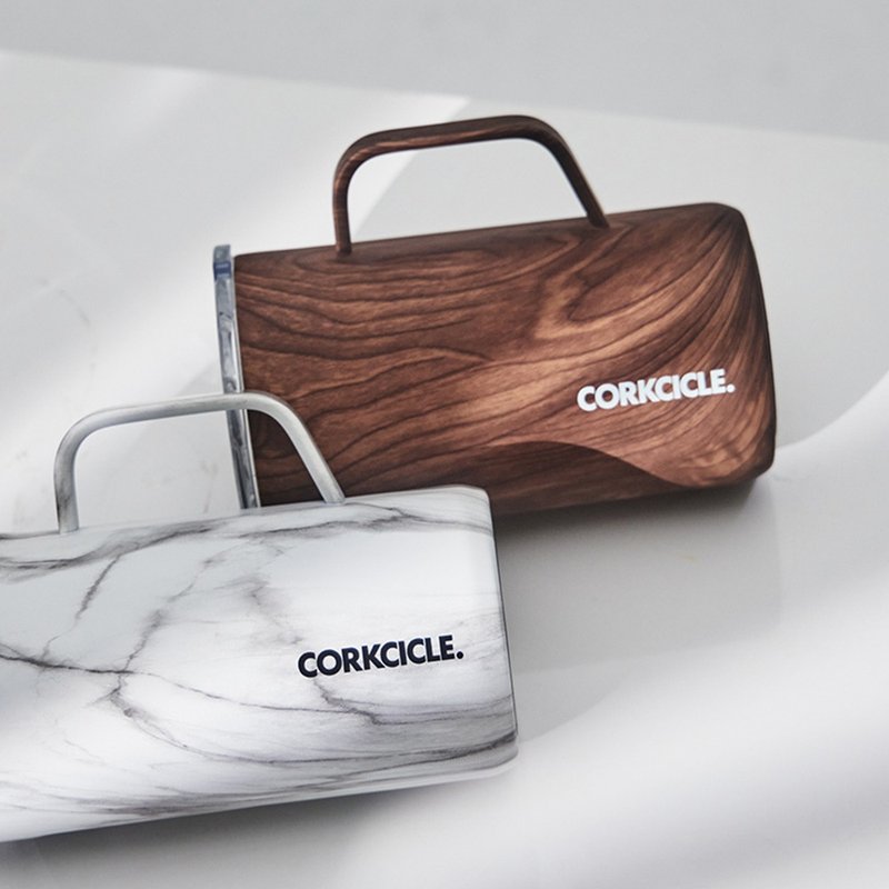CORKCICLE 三层真空咖啡杯 650ML-胡桃木 - 保温瓶/保温杯 - 不锈钢 咖啡色