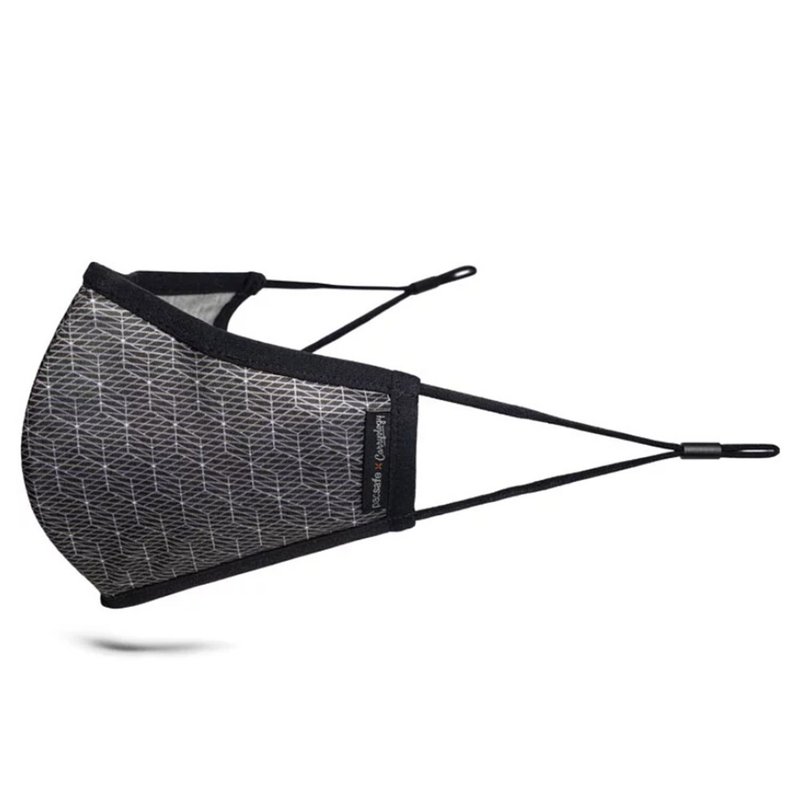 Pacsafe | Carryology限量联名 银离子抗菌口罩 M/L - 口罩 - 聚酯纤维 灰色