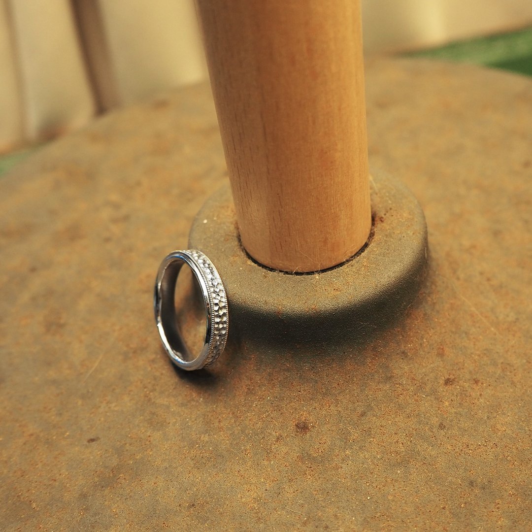 imprint ring k_铭心戒指 18K金 限量 设计师 订制 珠宝 婚戒 - 戒指 - 贵金属 银色