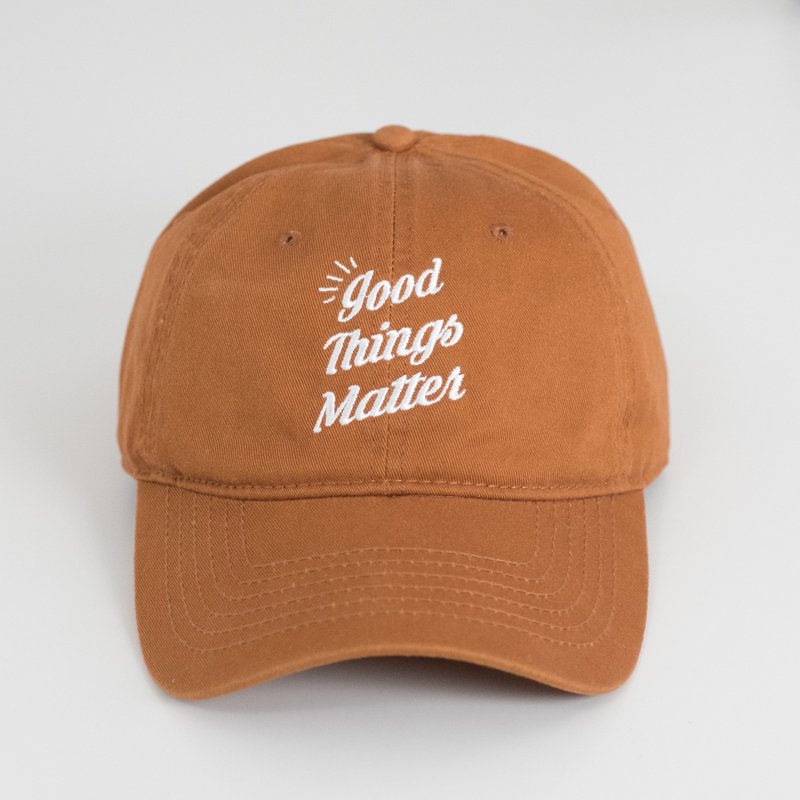 Good Things Matter 户外帽子 GTM - 帽子 - 棉．麻 咖啡色