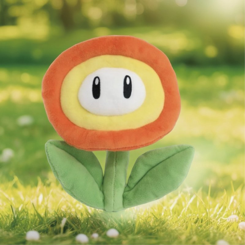 任天堂超级玛利欧 超级玛利欧火焰花 火焰花 娃娃玩偶公仔 - S - 玩偶/公仔 - 棉．麻 绿色