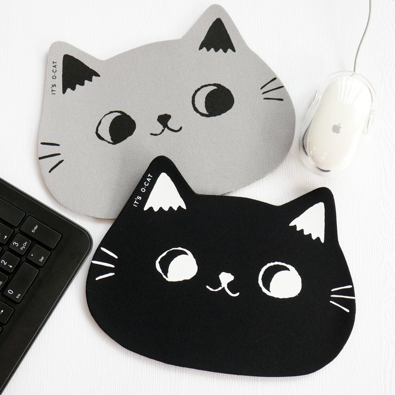O-CAT－可爱猫耳鼠标垫 - 鼠标垫 - 橡胶 