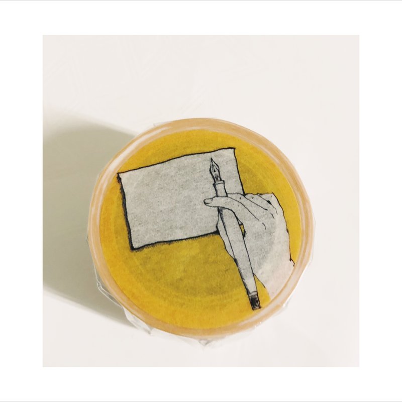 爱治文具房纸胶带 - 纸胶带 - 纸 黄色