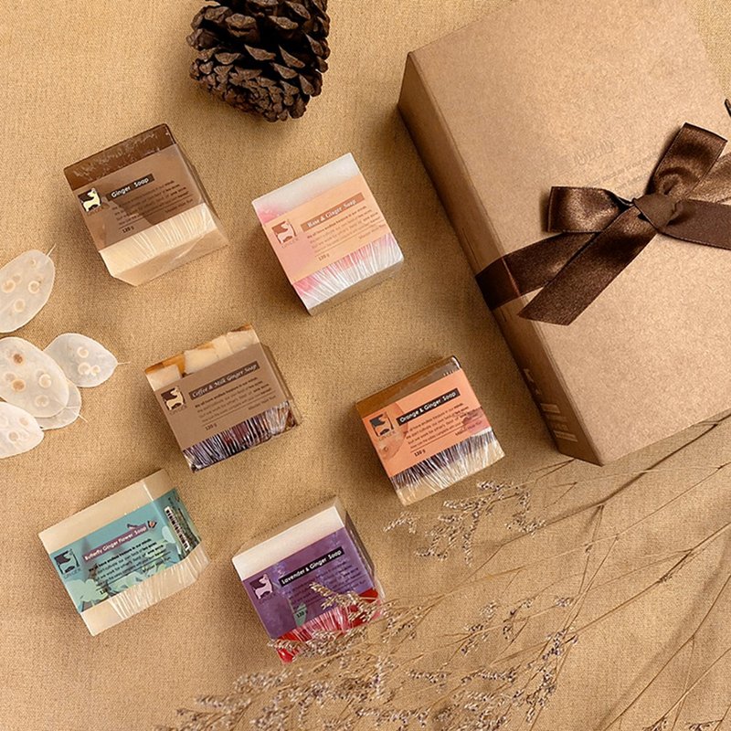 【GIN-GER】六皂礼盒 - 其他 - 浓缩/萃取物 