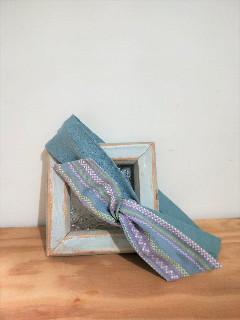 转转发带-眷念(电绣) - 发带/发箍 - 棉．麻 多色