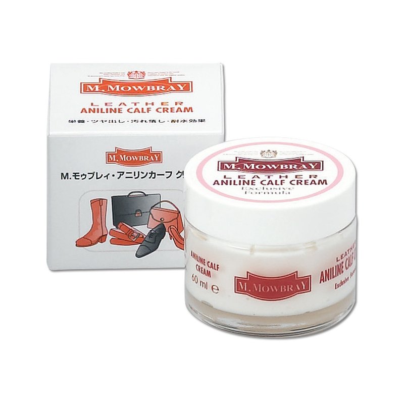 小牛皮保养油 Aniline Calf Cream 滋养/光泽/防水 意大利制 60ml - 其他 - 其他材质 透明