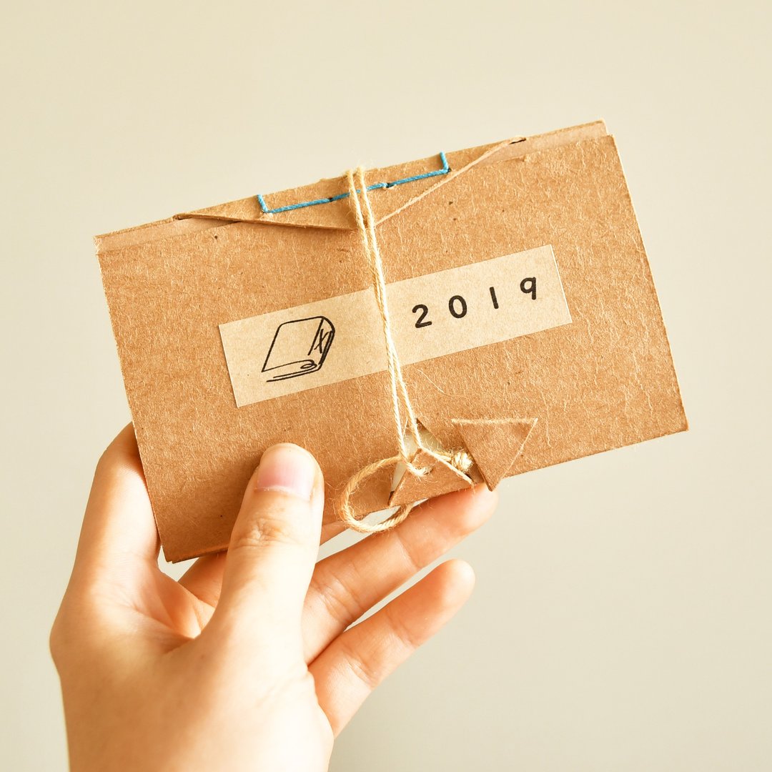 2019 小挂桌历 x 随身册 - 年历/台历 - 纸 咖啡色