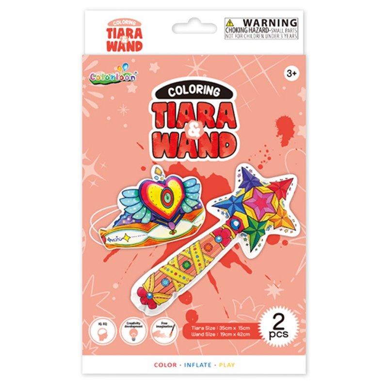 韩国 Colorloon 3D造型手绘纸气球-消防车系列 - 玩具/玩偶 - 纸 多色