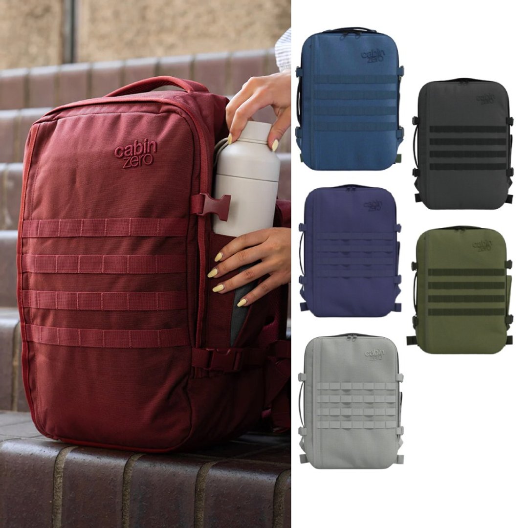 CabinZero 英国大容量防水登机后背包 36L-军用款 3.0 - 行李箱/行李箱保护套 - 其他材质 多色