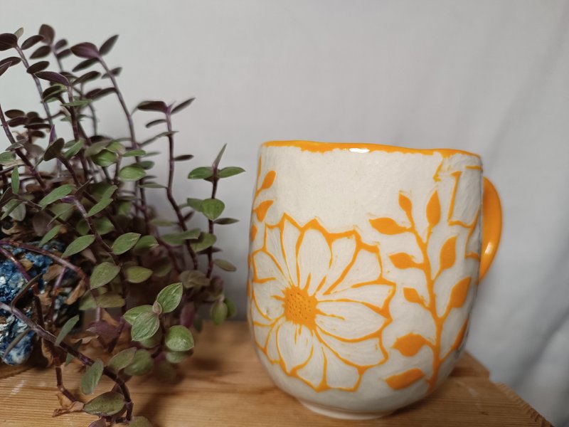 灼灼-手作杯 - 咖啡杯/马克杯 - 陶 