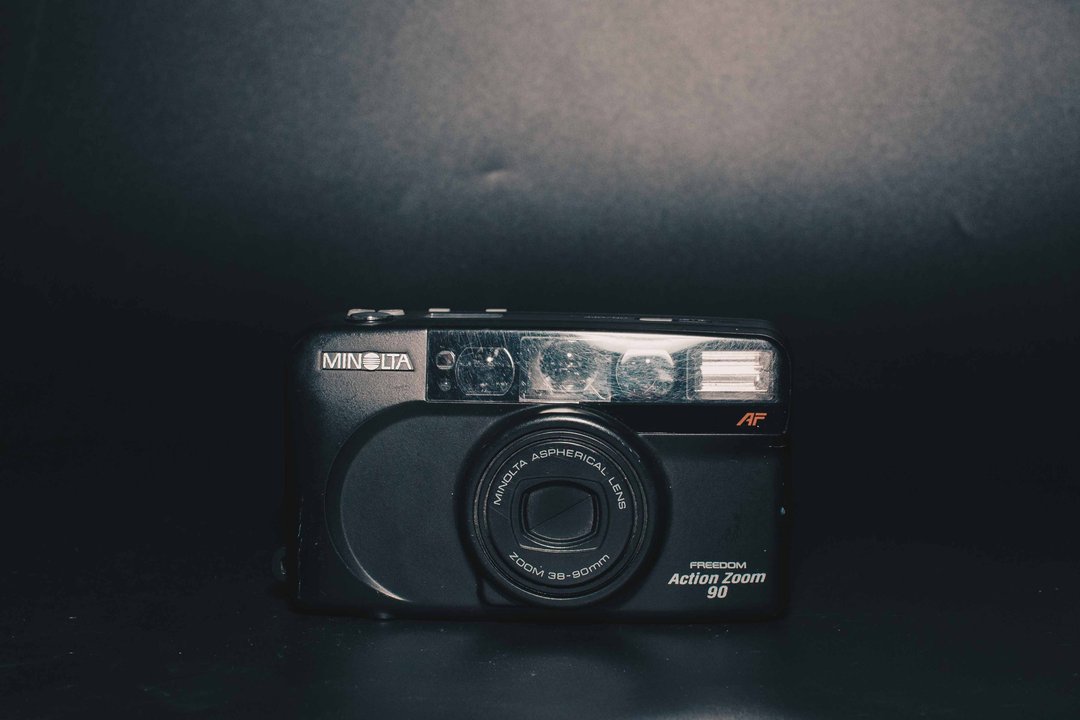 Minolta Freedom action zoom 90 底片相機 - 相机 - 其他金属 黑色