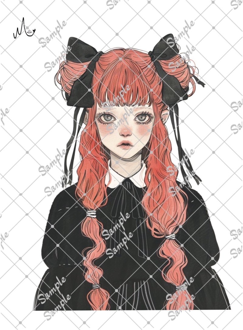 原创人物贴纸 - 贴纸 - 纸 