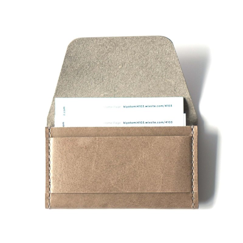 【现货】CARD CASE / 卡片夹 / 名片夹 - 名片夹/名片盒 - 真皮 灰色