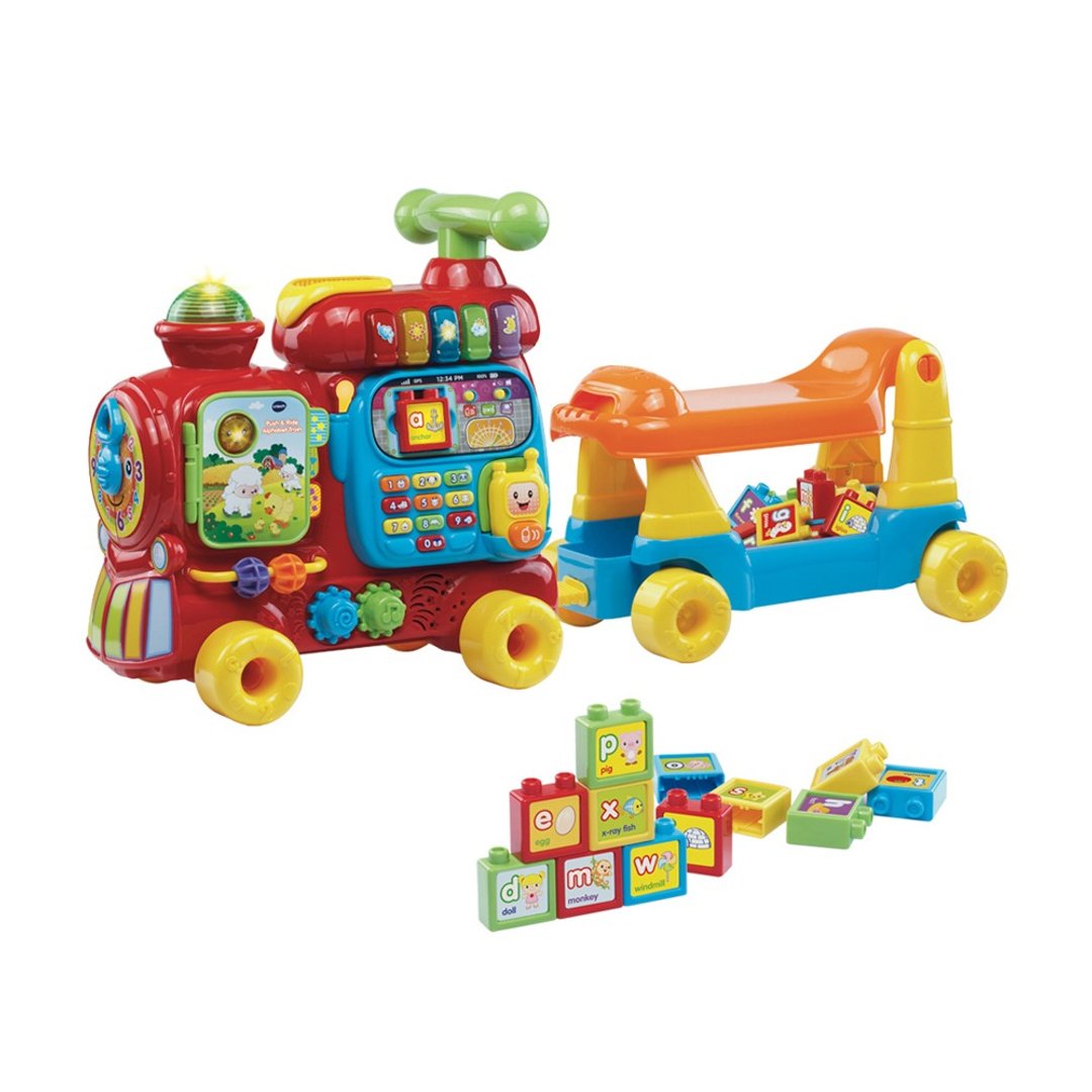 Vtech　4合1智慧积木学习车-红色 - 玩具/玩偶 - 塑料 