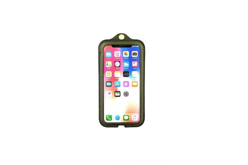 日本制【Takumicsタクミクス】iPhone X XS 全皮革手机套 - 手机壳/手机套 - 真皮 绿色