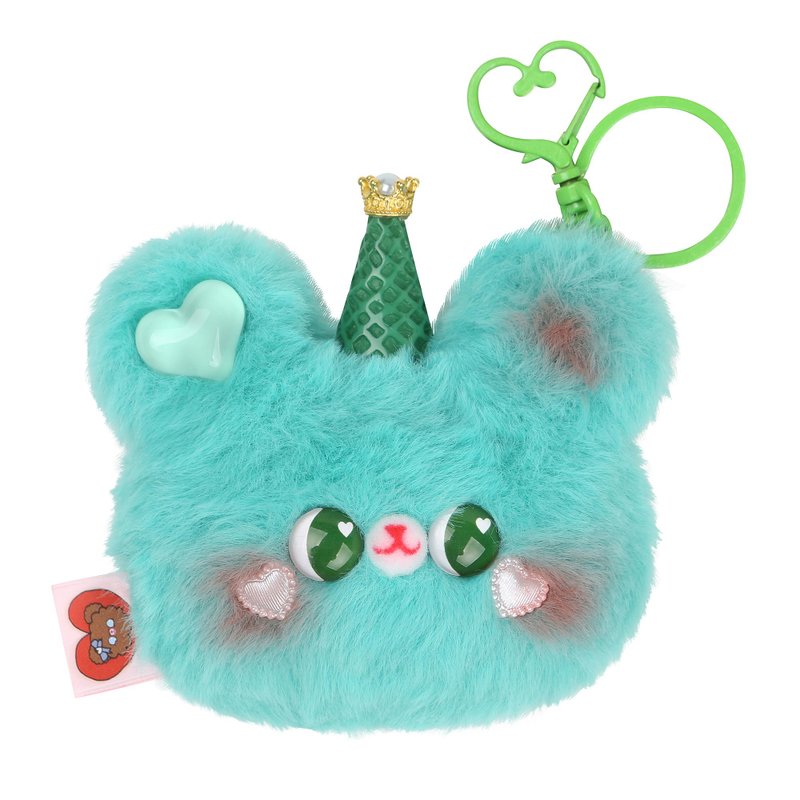 手工制作的熊王 - 玩偶/公仔 - 棉．麻 绿色