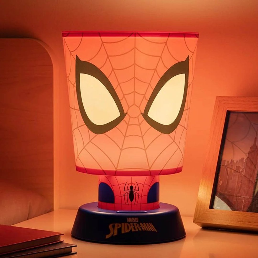 Marvel 漫威 蜘蛛人 SpiderMan 桌上台灯 夜灯 USB电池两用 26CM - 灯具/灯饰 - 其他材质 
